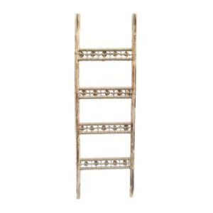 ESCADA MADEIRA 139540 C/CORDA DECORATIVA