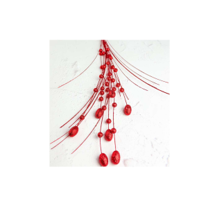 GALHO NATALINO AZEITONA C/GLITER