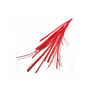 HASTE CAPIM NATALINO  C/GLITER